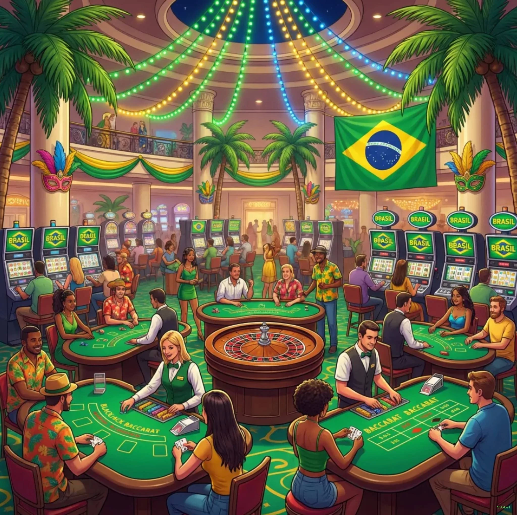 Streaming 4K no cassino ao vivo da 595bet