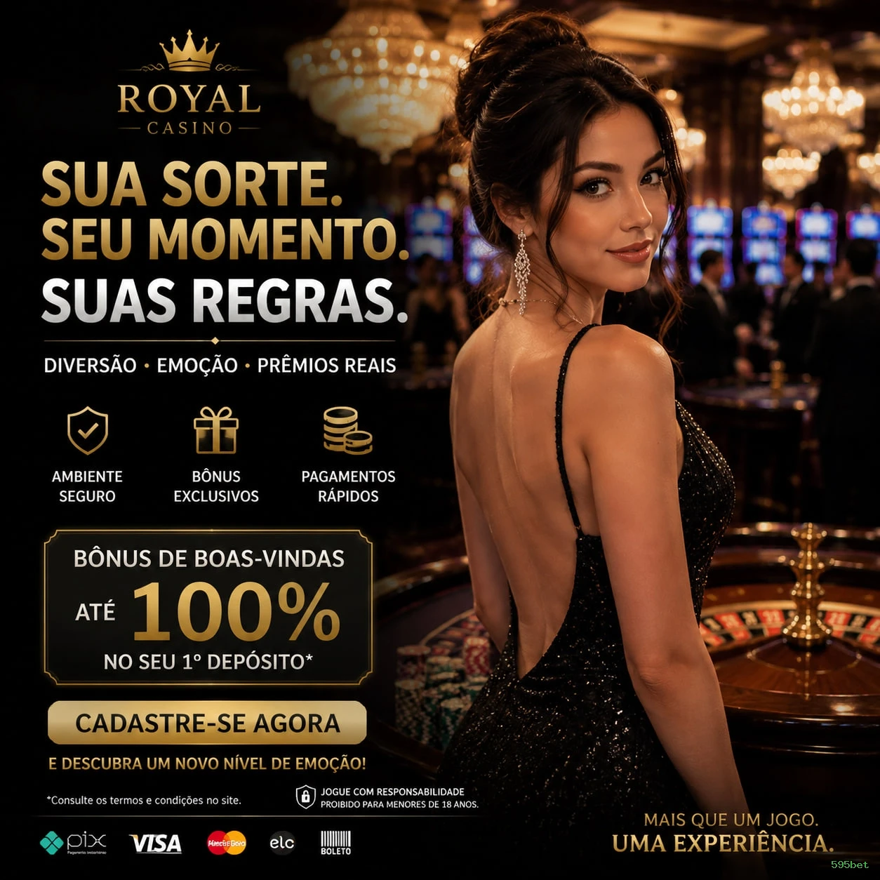 Siga a 595bet no Facebook