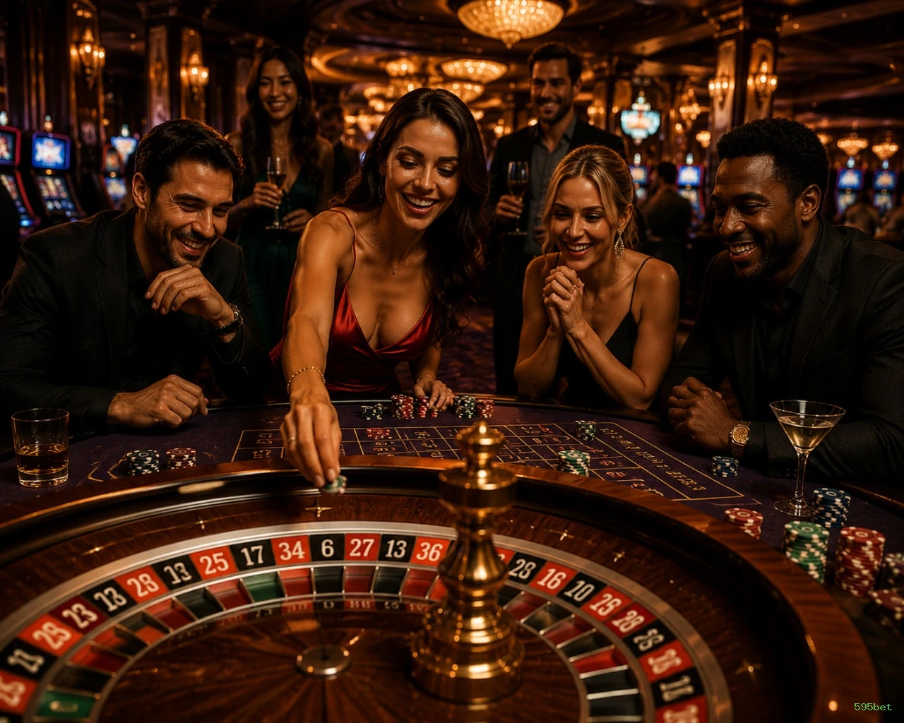 Equipe de suporte ao cliente da 595bet